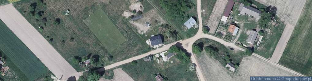 Zdjęcie satelitarne Polinów ul.