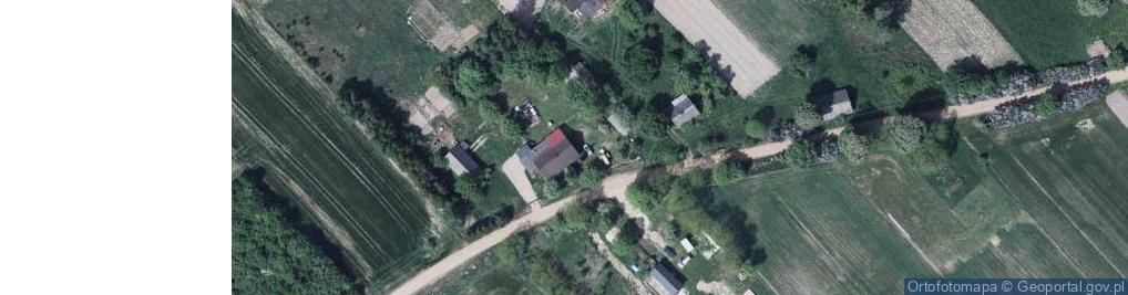 Zdjęcie satelitarne Polinów ul.