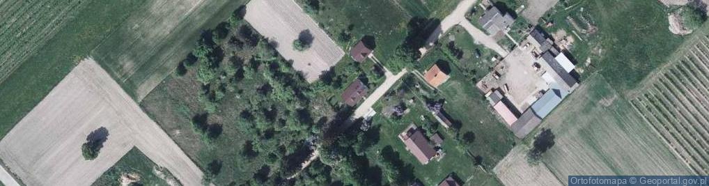 Zdjęcie satelitarne Polinów ul.