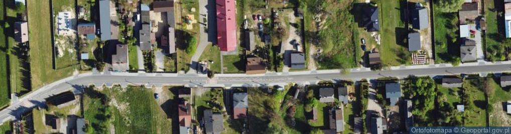 Zdjęcie satelitarne Polków ul.