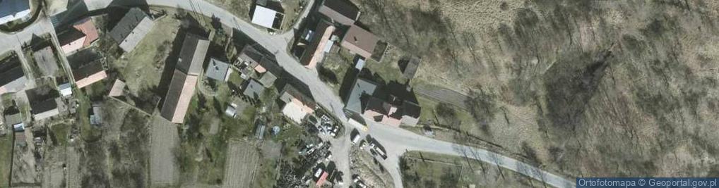 Zdjęcie satelitarne Pomianów Górny ul.