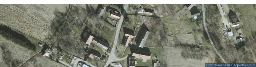 Zdjęcie satelitarne Pomianów Górny ul.