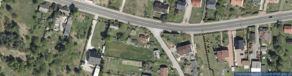 Zdjęcie satelitarne Pomyków ul.