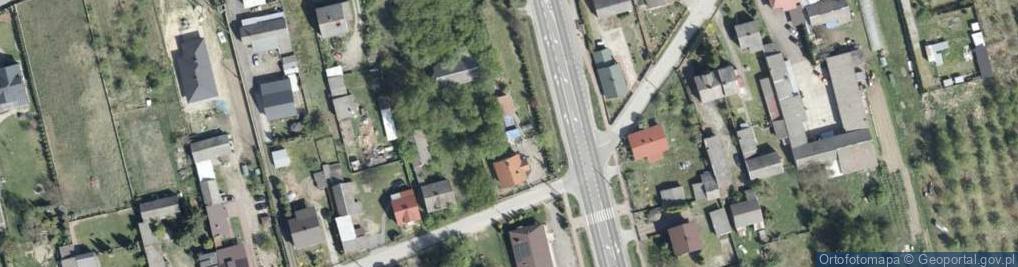 Zdjęcie satelitarne Pomyków ul.