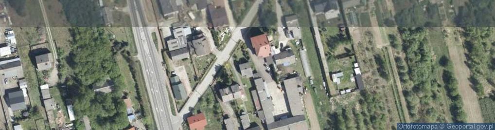 Zdjęcie satelitarne Pomyków ul.