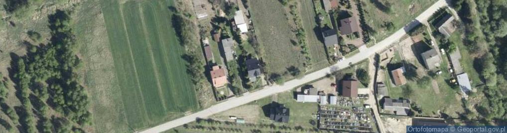 Zdjęcie satelitarne Pomyków ul.