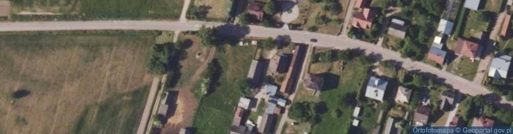 Zdjęcie satelitarne Ponikła ul.