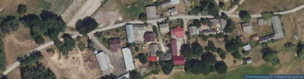 Zdjęcie satelitarne Ponurzyca ul.
