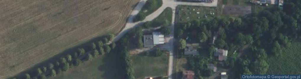 Zdjęcie satelitarne Popielno ul.