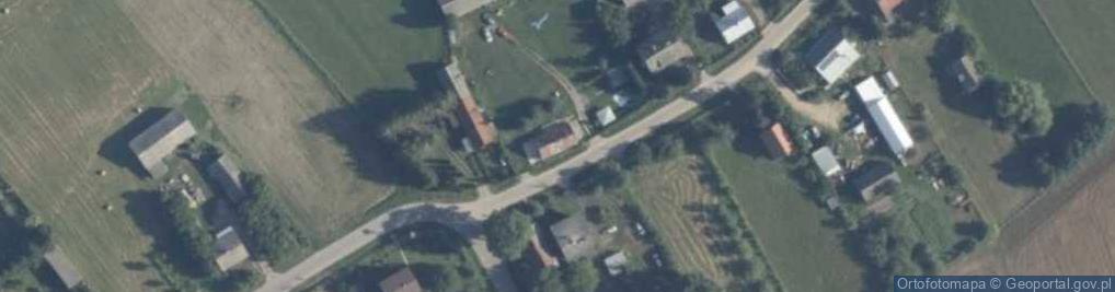 Zdjęcie satelitarne Popielów ul.