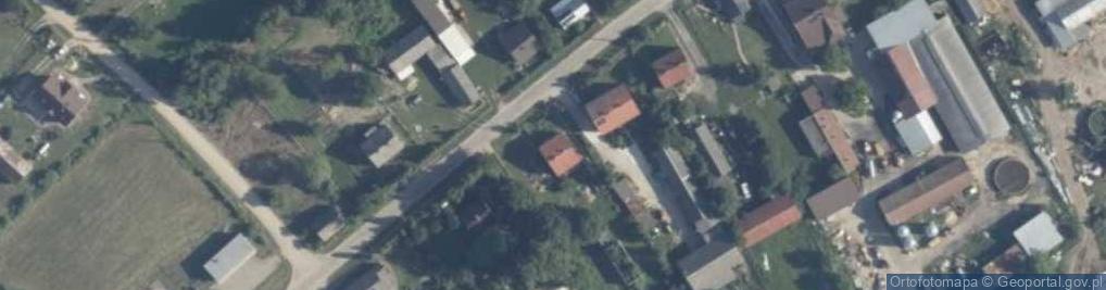 Zdjęcie satelitarne Popielów ul.