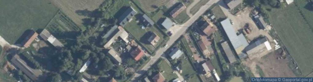 Zdjęcie satelitarne Popielów ul.