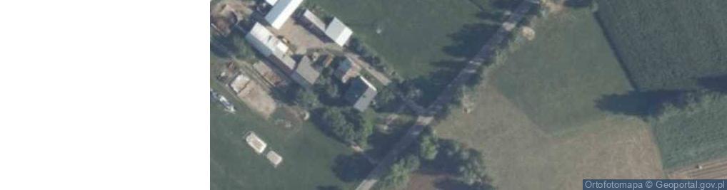 Zdjęcie satelitarne Popielów ul.