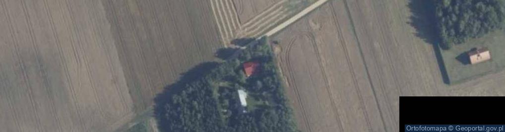 Zdjęcie satelitarne Popielów ul.