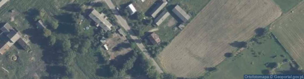 Zdjęcie satelitarne Popielów ul.
