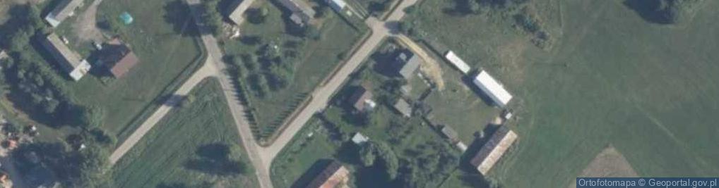 Zdjęcie satelitarne Popielów ul.