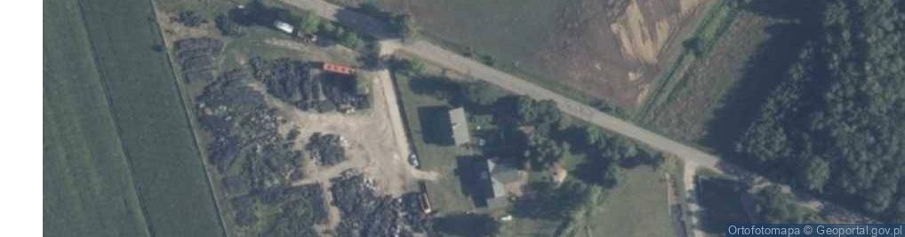 Zdjęcie satelitarne Popielów ul.