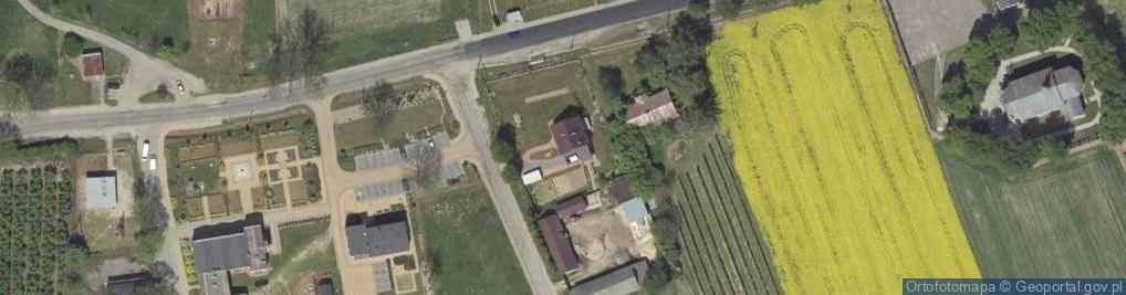 Zdjęcie satelitarne Popkowice Księże ul.
