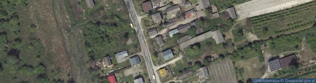 Zdjęcie satelitarne Popów ul.