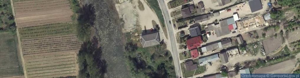 Zdjęcie satelitarne Popów ul.