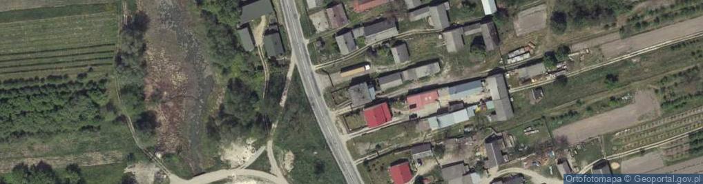 Zdjęcie satelitarne Popów ul.