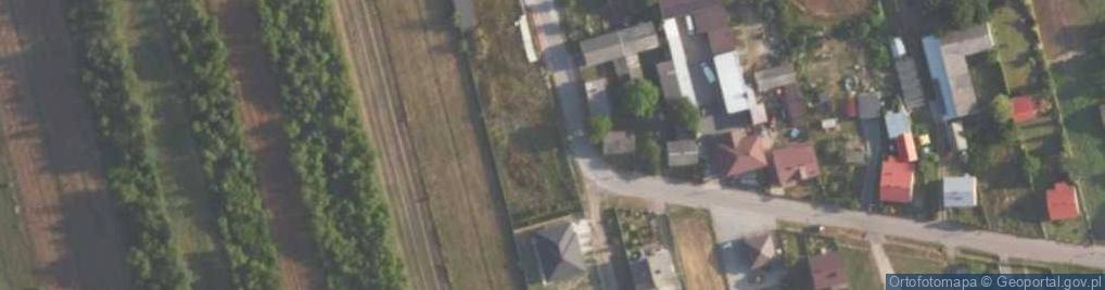 Zdjęcie satelitarne Polskiego Czerwonego Krzyża ul.