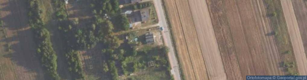 Zdjęcie satelitarne Polskiego Czerwonego Krzyża ul.