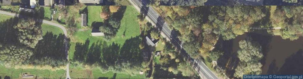 Zdjęcie satelitarne Popów ul.