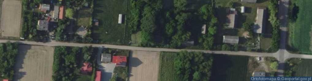 Zdjęcie satelitarne Popów ul.
