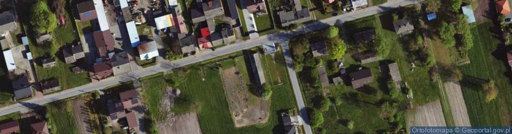Zdjęcie satelitarne Popów ul.
