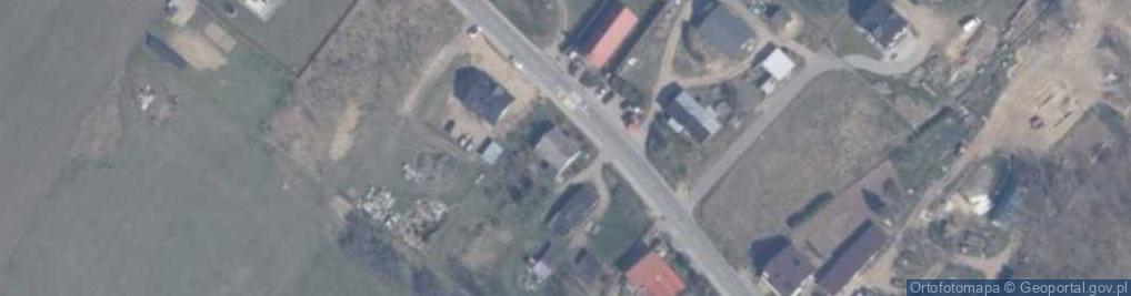 Zdjęcie satelitarne Popowo ul.