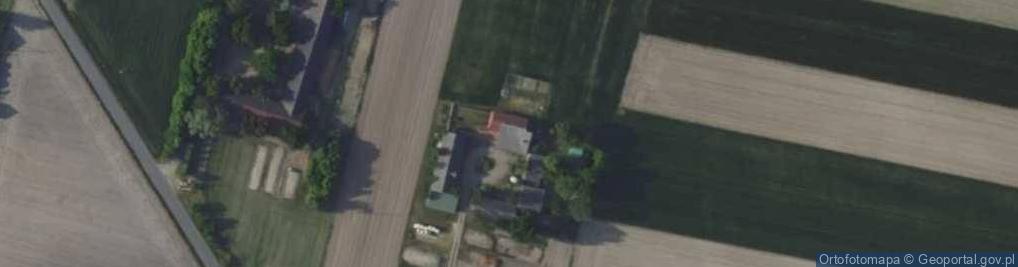 Zdjęcie satelitarne Poradzew ul.
