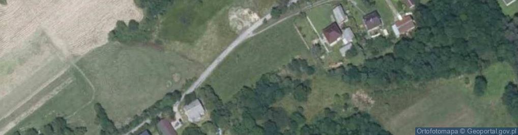 Zdjęcie satelitarne Pod Dębami ul.