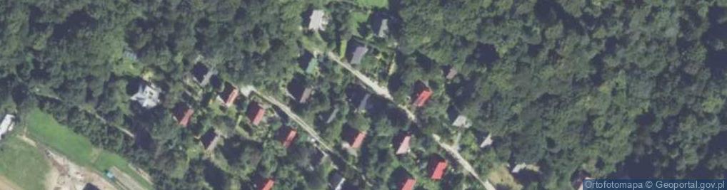 Zdjęcie satelitarne Poręba ul.