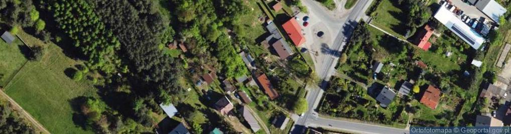 Zdjęcie satelitarne Poręby ul.