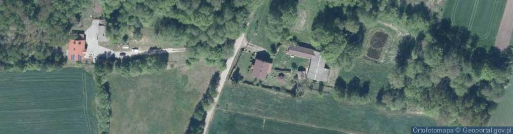 Zdjęcie satelitarne Porośl-Głuchy ul.