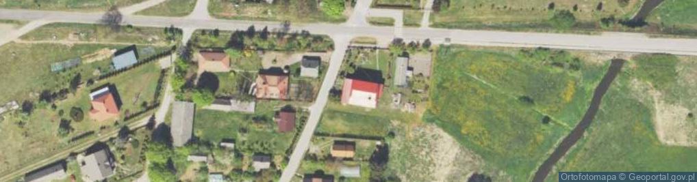 Zdjęcie satelitarne Poryte-Jabłoń ul.