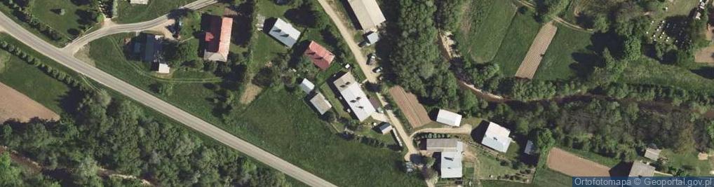 Zdjęcie satelitarne Posada Jaśliska ul.