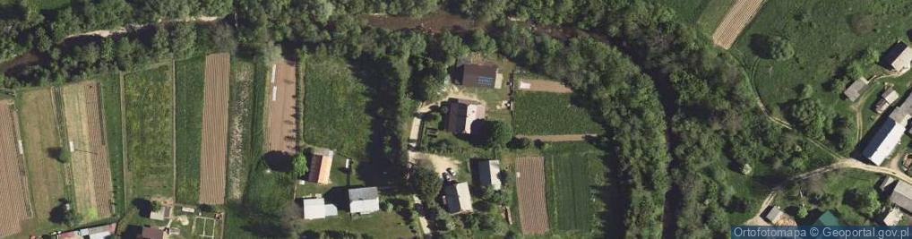 Zdjęcie satelitarne Posada Jaśliska ul.