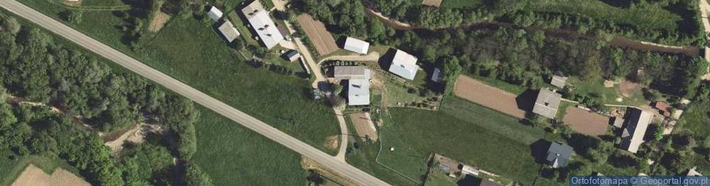 Zdjęcie satelitarne Posada Jaśliska ul.