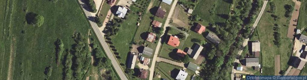 Zdjęcie satelitarne Posada Jaśliska ul.