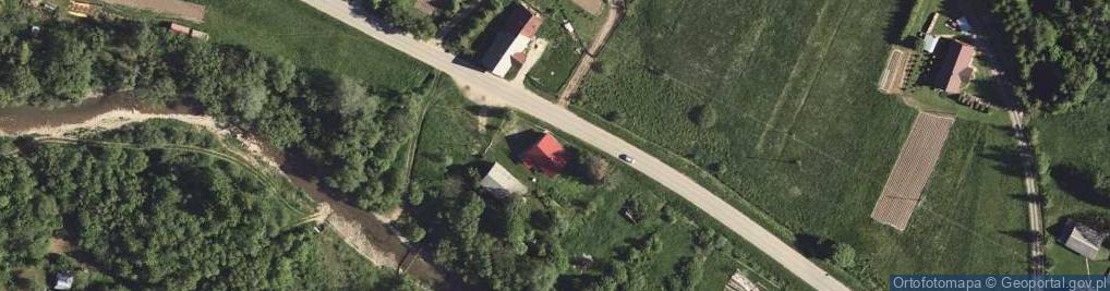 Zdjęcie satelitarne Posada Jaśliska ul.