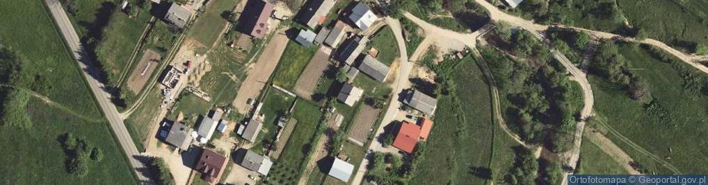 Zdjęcie satelitarne Posada Jaśliska ul.