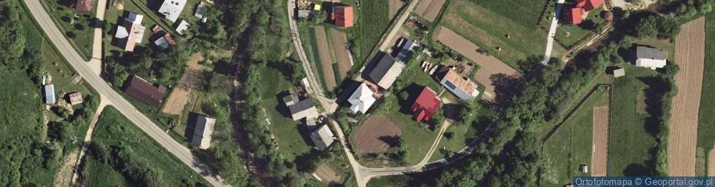 Zdjęcie satelitarne Posada Jaśliska ul.