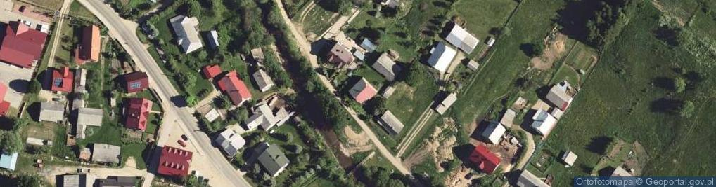 Zdjęcie satelitarne Posada Jaśliska ul.