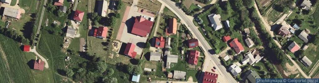 Zdjęcie satelitarne Posada Jaśliska ul.