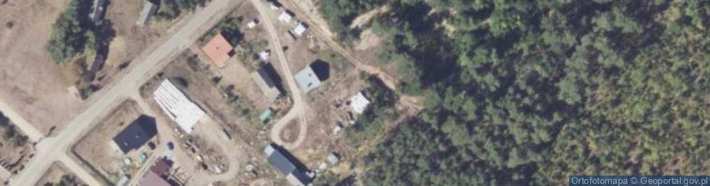 Zdjęcie satelitarne Poścień-Wieś ul.