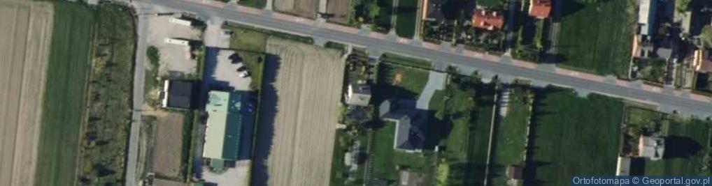 Zdjęcie satelitarne Postękalice ul.