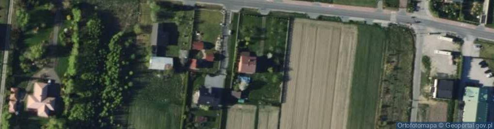 Zdjęcie satelitarne Postękalice ul.