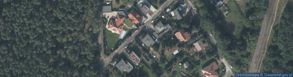 Zdjęcie satelitarne Podbórska ul.